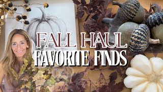 FALL HOME DECOR HAUL 2024! | FAVORITE FALL STYLING TIPS | BEST FALL DECOR