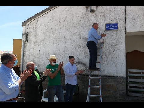 Cabeza de Framontanos pone a una calle el nombre de Luis Filgueíra y se entrega en una paella solidaria a favor de ELACyL