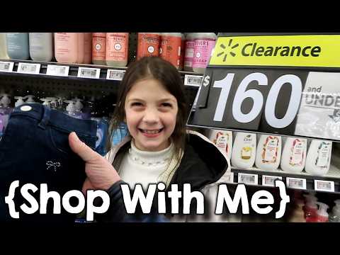 HUGE WALMART Large Family Shopping Haul!