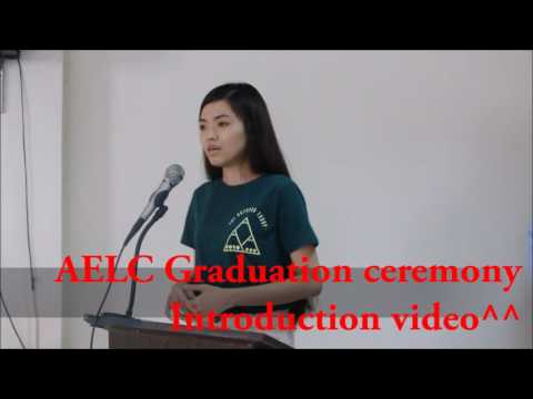 AELC Student's speech in the graduation ceremony 畢業禮