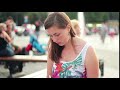 Cinemagraph Of A Girl Outside On A Bench