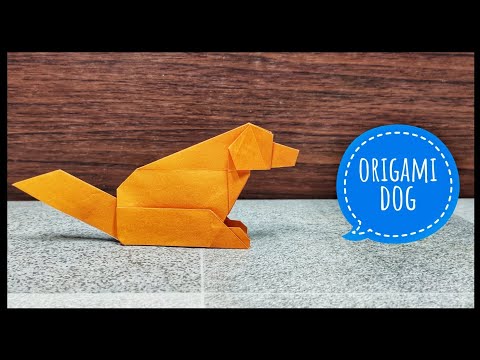 Origami Dog | Origami Animals | Origami tutorial | Paper craft