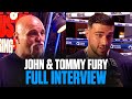 John Fury & Tommy Fury Discuss The Undisputed Heavyweight Title Fight