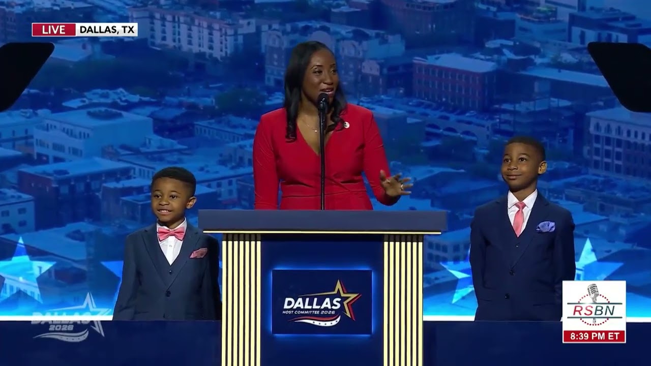 Patrice Onwuka & Her Children Take the Stage to Advocate for Trump's Economic Policy - 09/09/26