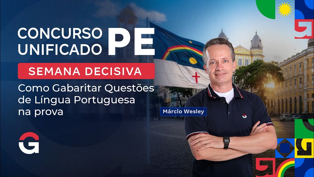 CPU/PE | Semana Decisiva: Como Gabaritar Questões de Língua Portuguesa na Prova