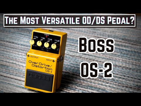 Boss OS-2 OverDrive/Distortion (Silver Label) 1990 - Present - Yellow image 3