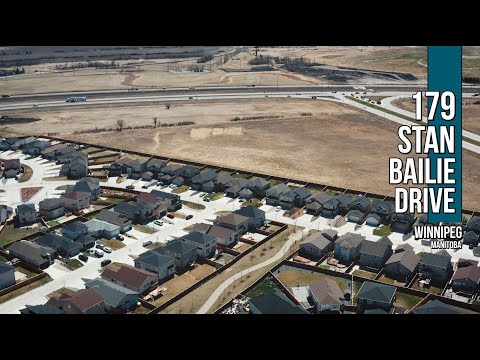 Real Estate Video, 179 Stan Bailie Drive, Winnipeg 4K!