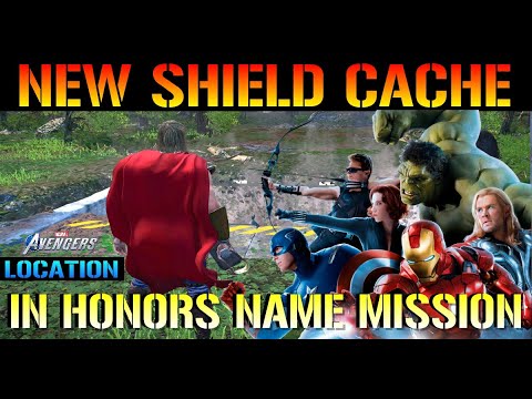 Marvel's Avengers: NEW Secret Shield Cache Location | In Honor's Name Mission (How To Find It)