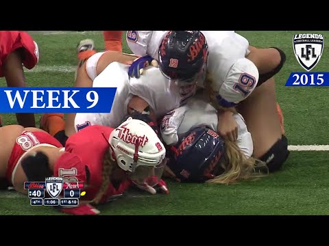 LFL 2015 Highlights | Chicago Bliss vs Omaha Heart Week 9 Highlights
