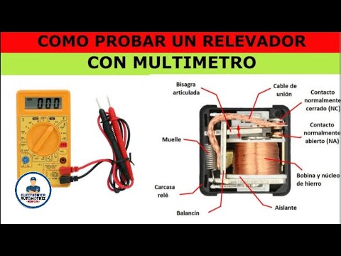 COMO PROBAR UN RELEVADOR CON MULTIMETRO
