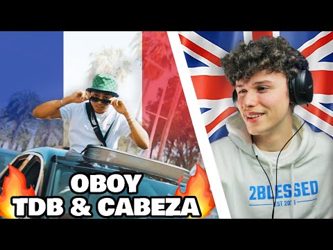 UK REACTION TO FRENCH RAP | OBOY - TDB & CABEZA