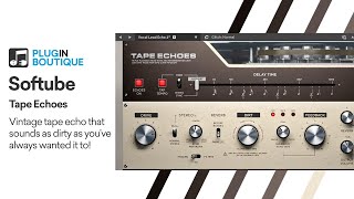 Video thumbnail for Tape Echoes by Softube | Next Level Tape Delay & Character Machine by Plugin Boutique