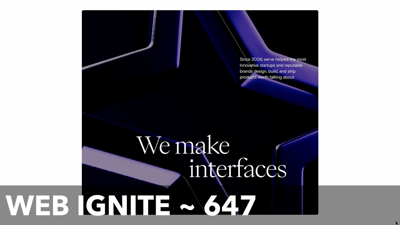 web ignite ~ 647 : Metalab | We make interfaces