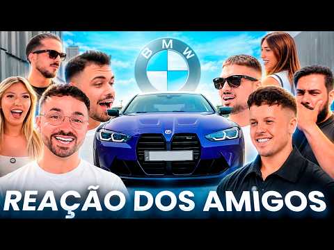 (REAÇÃO DOS MEUS AMIGOS) AO MEU NOVO CARRO ! BMW M4 COMPETITION ! | AllSpeedDrive