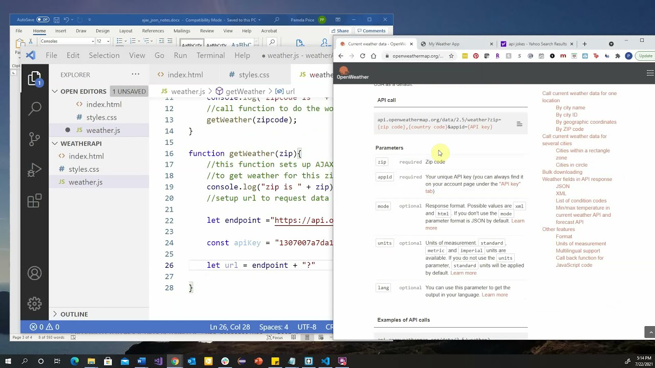 Building a simple Weather App with JavaScript
