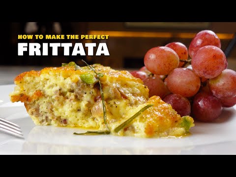 The Best Sausage & Cheddar Frittata | The Perfect Egg Dish Recipe