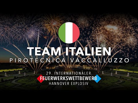29. internationaler Feuerwerkswettbewerb 2019 - Team Italien "Pirotecnica Vaccalluzzo" • RADIO 21