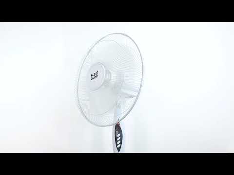 Vídeo de Ventilador de Pie Bise 3 Velocidades 45W Oscilante con Mando y Temporizador | Fabrilamp / Abrila