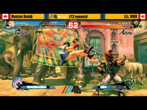 Human Bomb (SAK) vs. LLL. MBR (AK) FT3 Re-Match - Canada Cup Gaming 2012 VIP Room