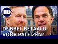 Rutte reageert op ophef over paleizen: Maakte Koningshuis fouten? | NU.nl