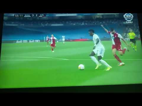 Vinicius Junior goal vs Celta / Real Madrid 3-2 Celta