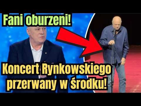 DRAMA ON STAGE! Rynkowski's concert interrupted!