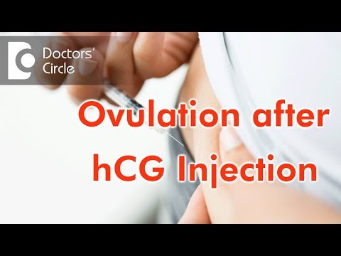 How many hours after hCG injection does ovulation occur? - Dr. Sangeeta Gomes