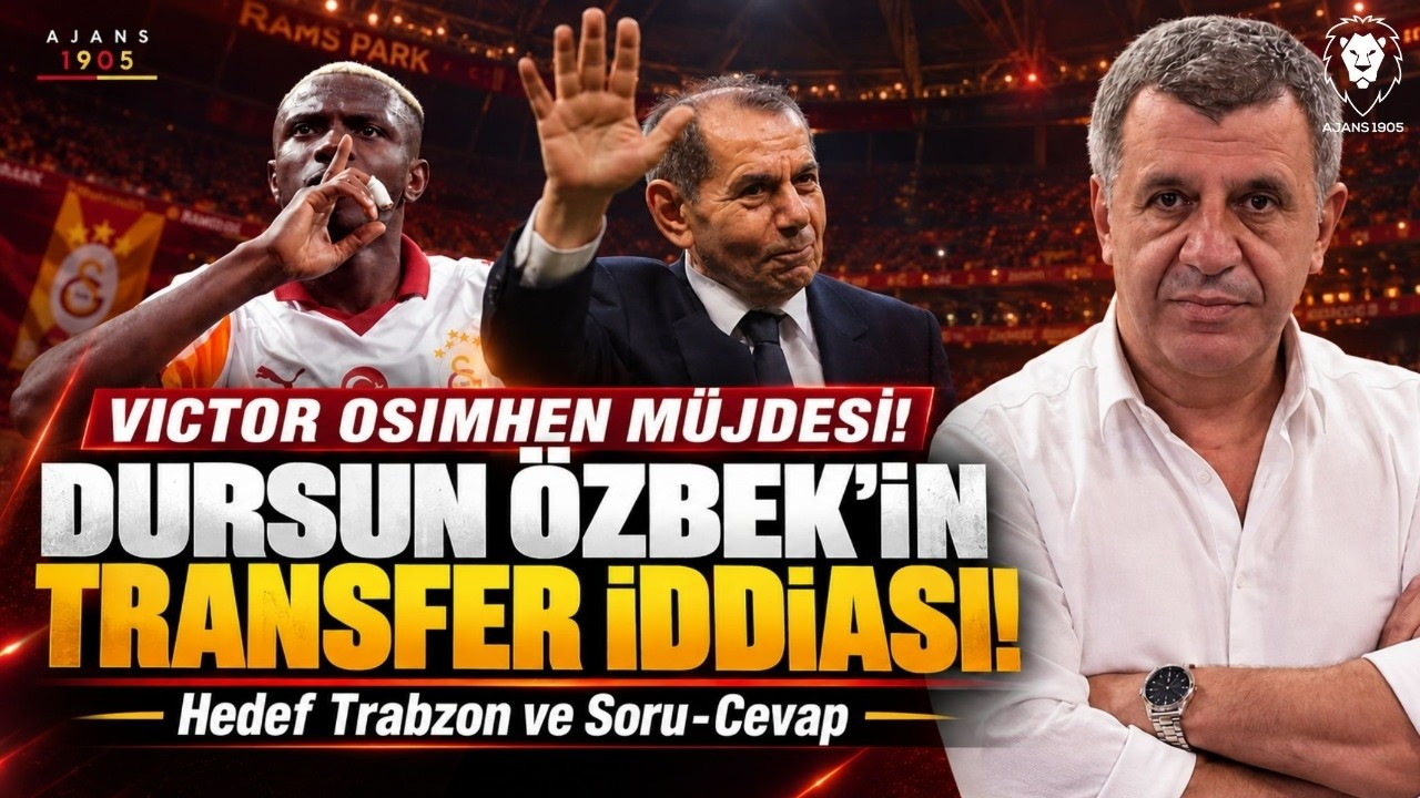 Başkan  Dursun Özbek'ten TRANSFER İDDİASI! | Osimhen Müjdesi | Hedef Trabzon, Hazırlıklar Soru-Cevap