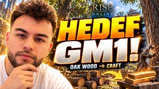 OAK WOOD ROTASYONU + CRAFT REHBERİ! | 0'DAN GM1'E BAŞLIYORUZ #1