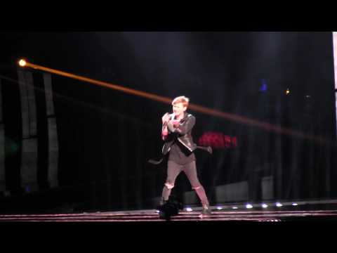 ESCKAZ in Stockholm: Justs (Latvia) - Heartbeat (Final dress rehearsal)