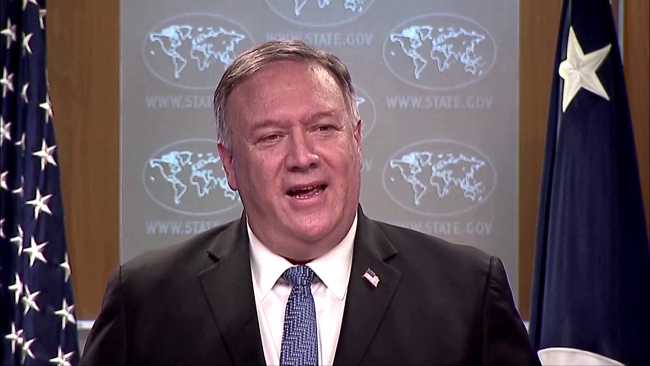 There'll be 'smooth transition' to 'second' Trump term: Pompeo - YouTube