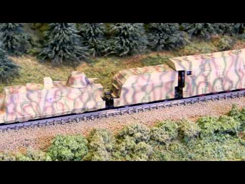 Z gauge (1:220 scale) Panzerzug BP42