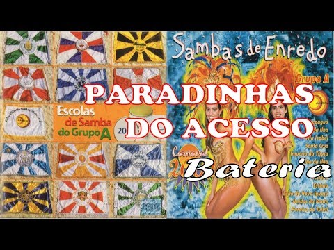 Todas as paradinhas do Acesso - Anos 2001 e 2002