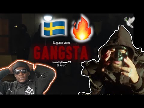 Swedish Rap Reaction ￼🇸🇪  C.Gambino - GANGSTA (ENGLISH SUBTITLES)