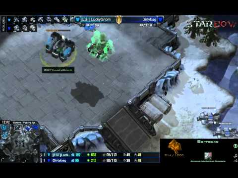 Game 3 - LuckyGnom (T) Vs Dirtybag (T) - ESL Starbow cup #7 - Ro4