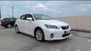 2011 Lexus CT200h Start-Up and Full Vehicle Tour