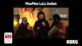 Message from MowMow LuLu Gyaban【Happy Birthday, microKORG!】