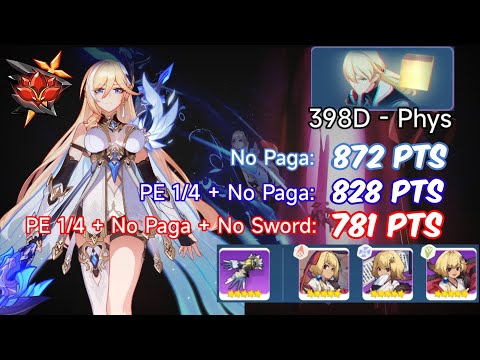 Honkai Impact 3 - [Redlotus 398D] Otto (Phys) 872; 828; 781 Pts - PE(S0) HOS SnS (No Paga) T0 3*