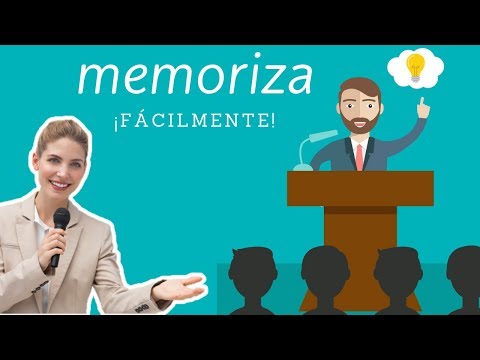 Cómo elaborar un discurso |  Cómo memorizar fácilmente