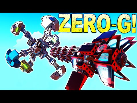 ZERO-G Battlebots is Ultra Hard Mode! - Trailmakers Multiplayer