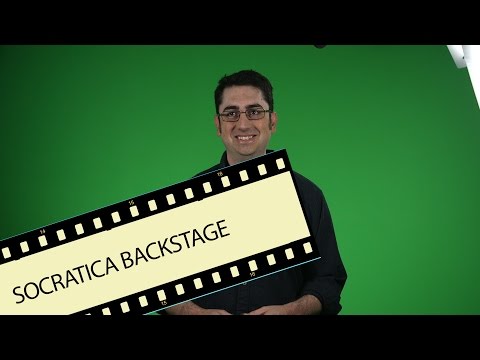 Behind the Scenes - Michael Harrison teaches Calculus: Take 1.. 2.. 3.. 4.. 5.. -Socratica Backstage