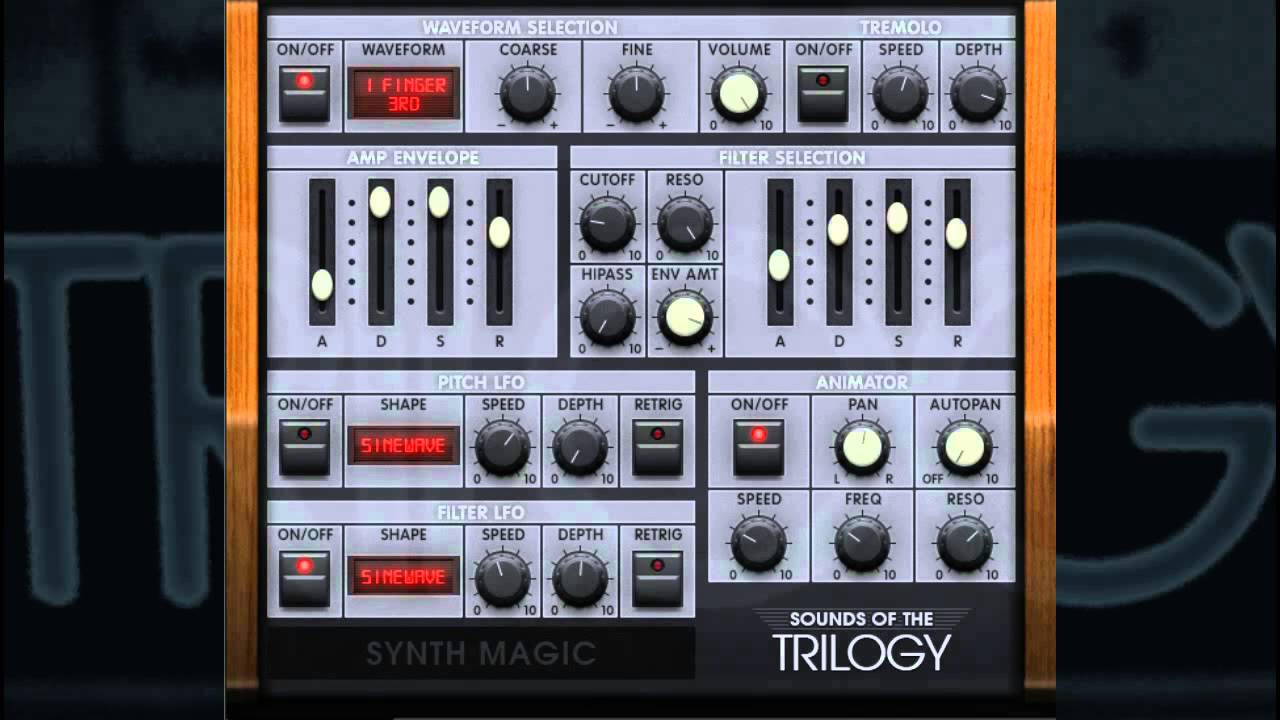 Sounds of the Trilogy from Synth Magic