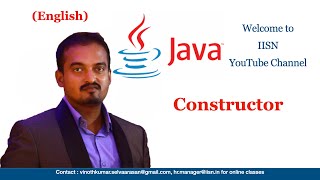 Java Constructor In English |Basics of Java in English | Constructor in Java
