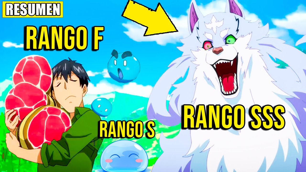 🔶ERA EL HÉROE DE RANGO F MÁS DÉBIL, PERO CONVIERTE A UN LEGENDARIO LOBO DE RANGO SSS EN SU MASCOTA!