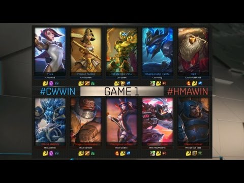 CW vs HMA Highlights Game 1 - Copenhagen Wolves vs Huma - 2016 EU Challenger Spring