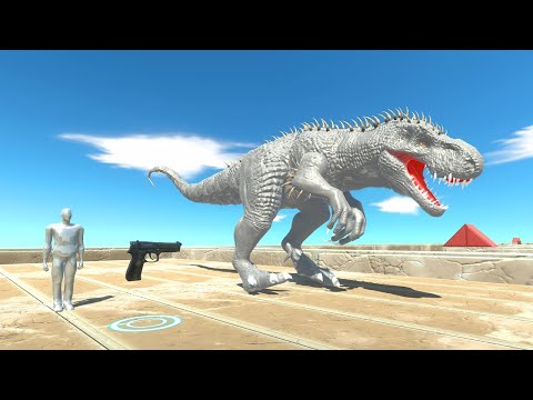 FPS and Indominus Rex Death Run - Animal Revolt Battle Simulator