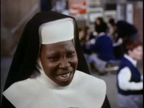 Sister Act 2 trailer thumbnail with Whoopi Goldberg and the St. Francis choir, signaling the pop–gospel blend of the sequel’s soundtrack