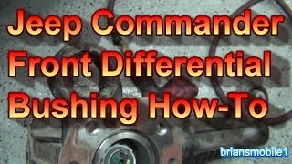 Jeep Commander Front Diff Bushing How To