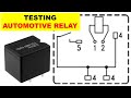 {854} How to Test Automotive Relay