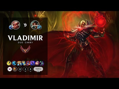 Vladimir Bot vs Miss Fortune - KR Grandmaster Patch 12.18
